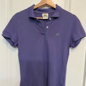 Lacoste Women's Violet Polo Shirt